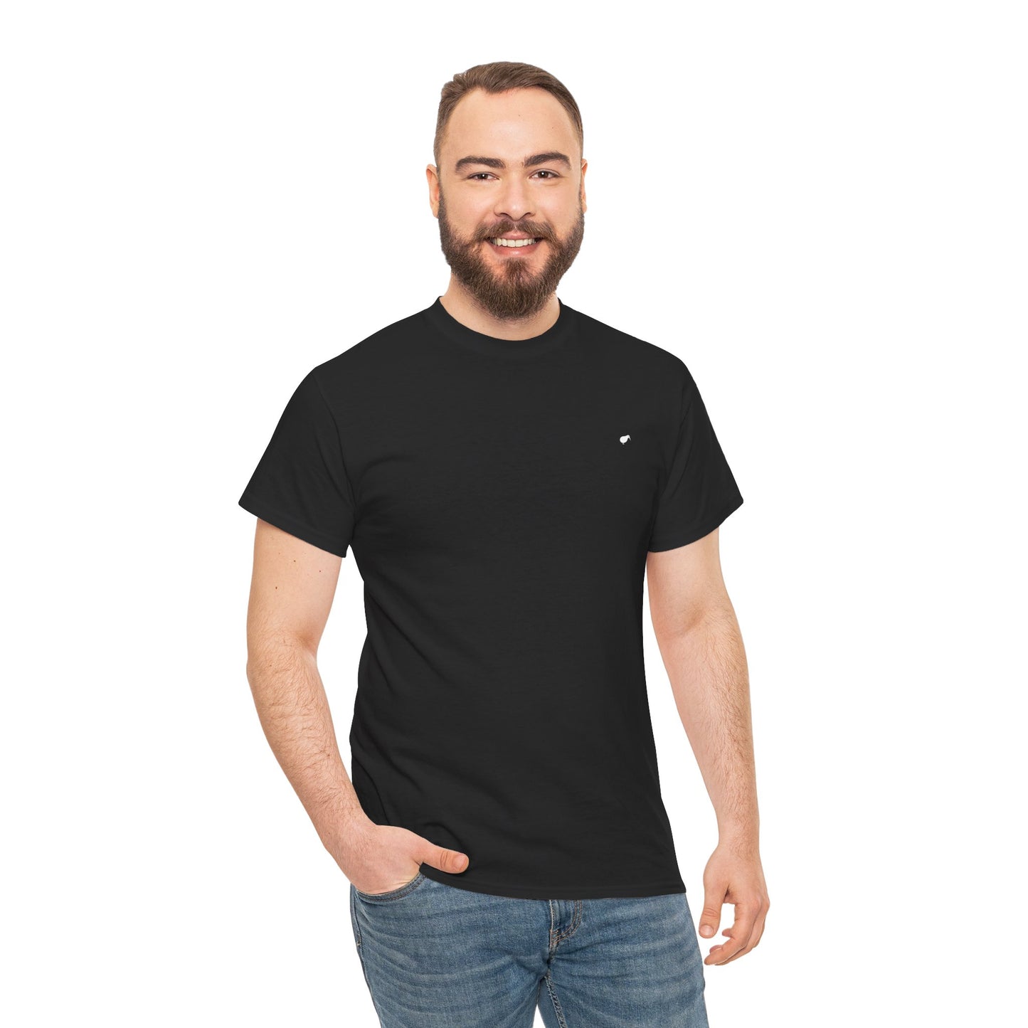 Unisex Premium Embroidered Kiwi - Black T-Shirt (Free Shipping)