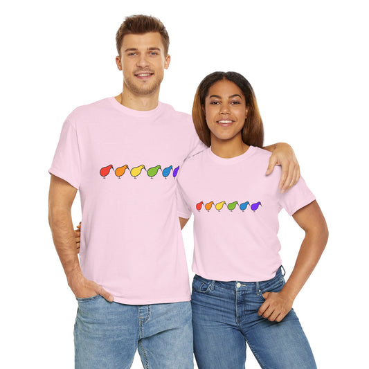 Unisex Rainbow Kiwis T-shirt