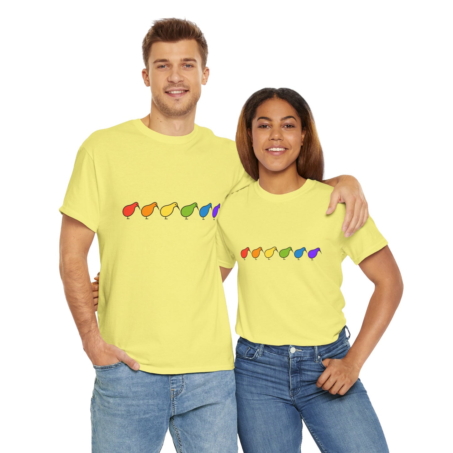 Unisex Rainbow Kiwis T-shirt