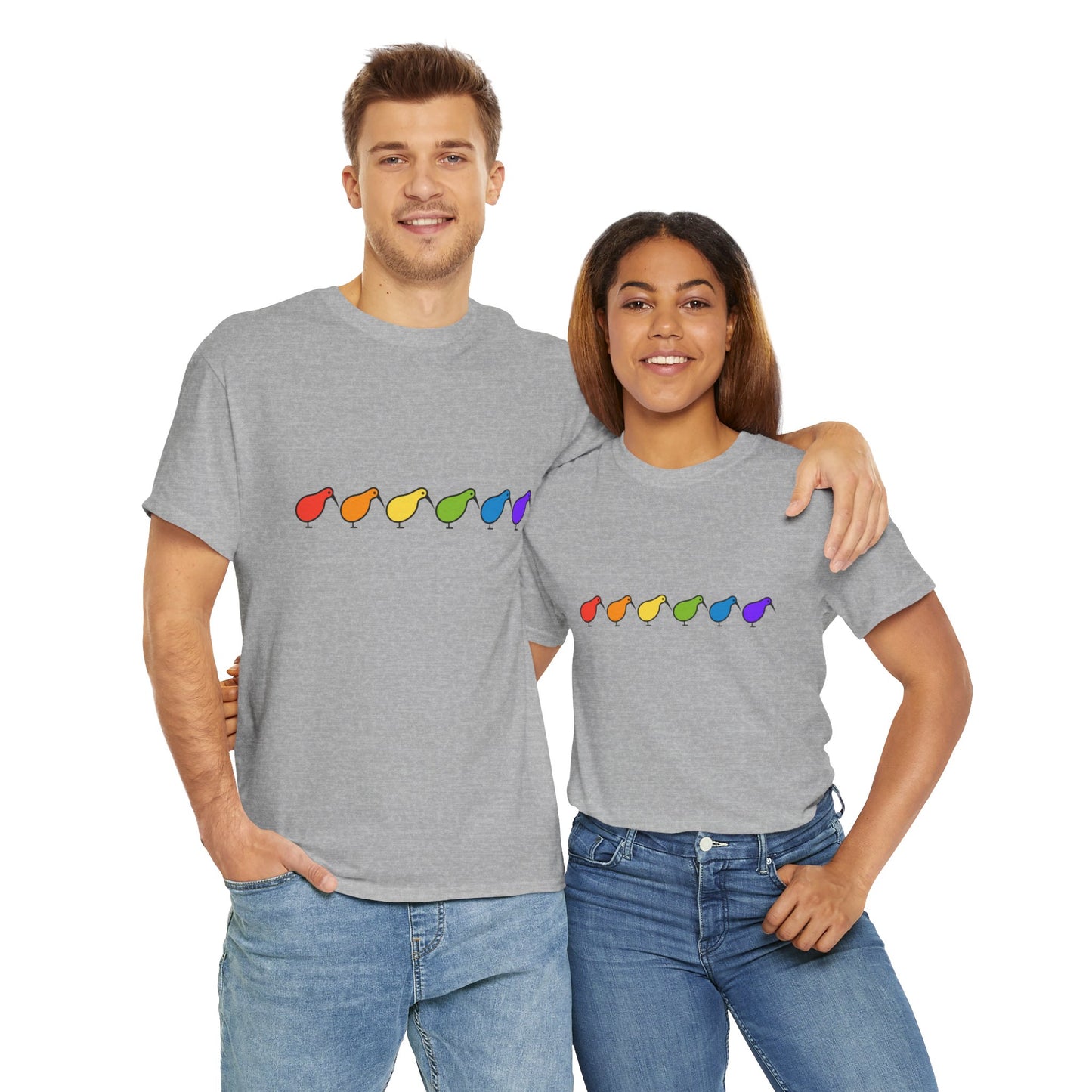 Unisex Rainbow Kiwis T-shirt