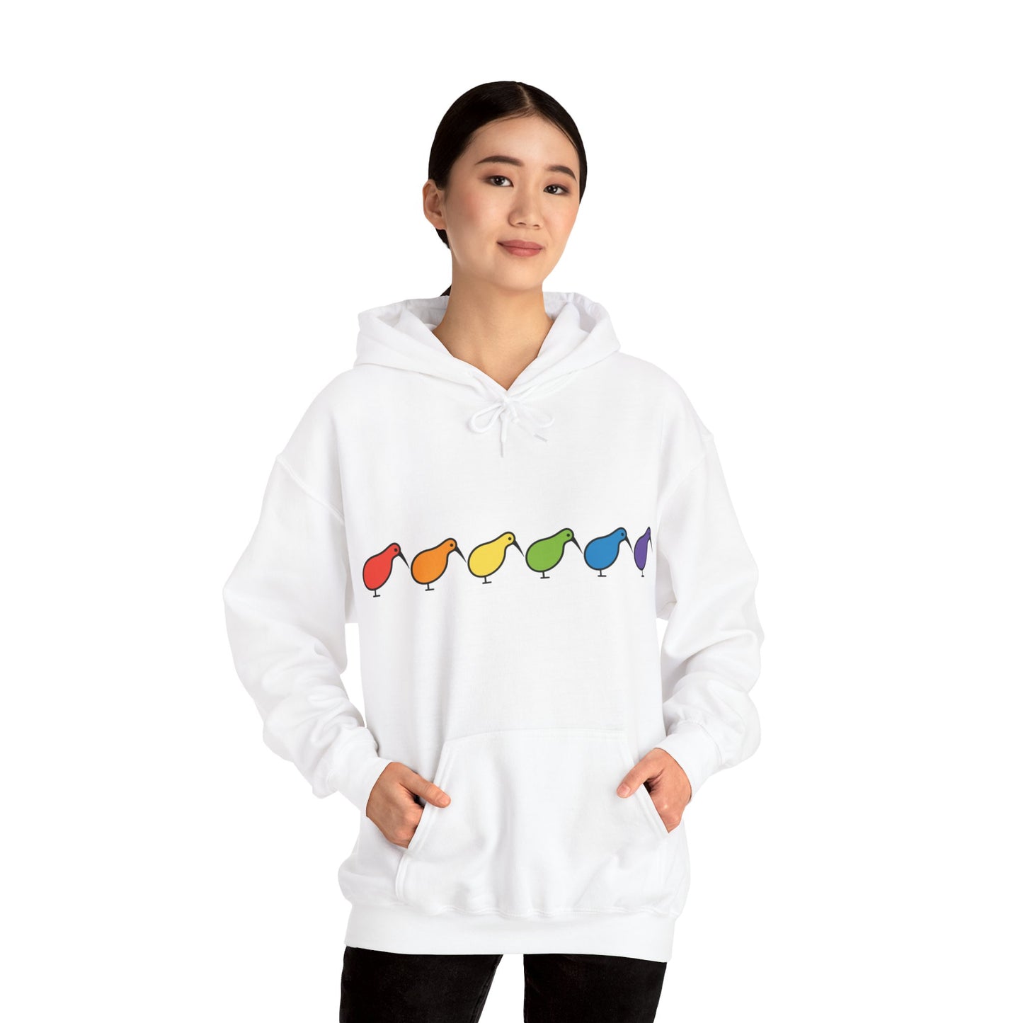 Unisex Rainbow Kiwi Sweatshirt